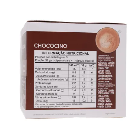 Cápsula Nescafé Dolce Gusto Chococino 10un 150g 
  360-8