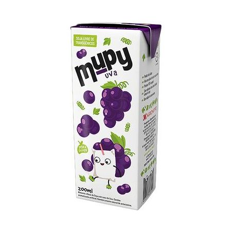 Suco Mupy Soja Uva 200ML