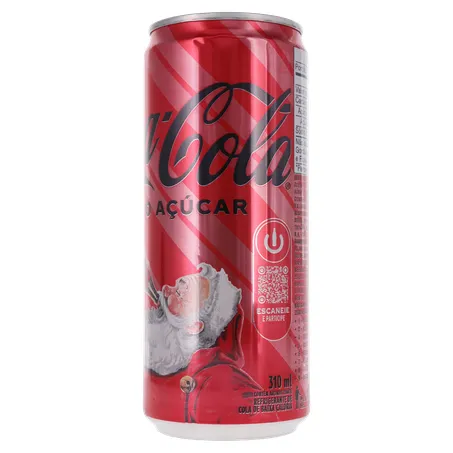 Refrigerante Coca-Cola Original Sem Açúcar Lata 310ml 360-5