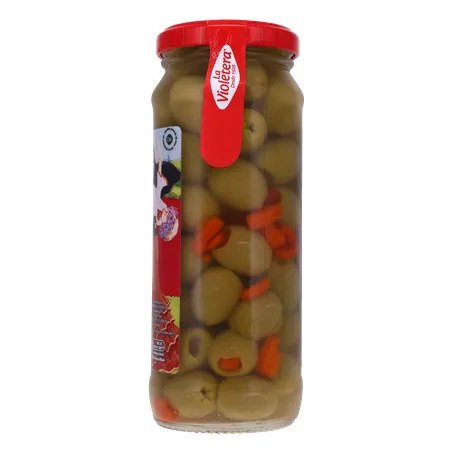 Azeitona Verde La Violetera Pasta de Pimentão Vidro 200G 360-16