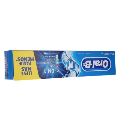 Creme dental oral-b 4 em 1 leve mais pague menos 180g 360-15
