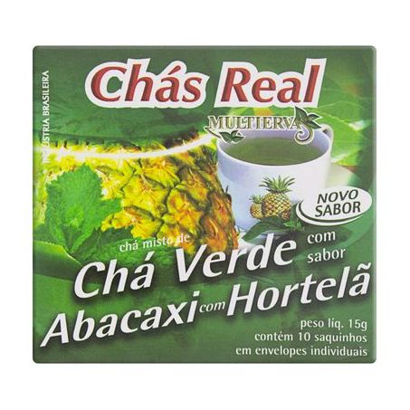 Cha Real Multiervas Abacaxi/hortela 30/10/1,5 Gr 15G
