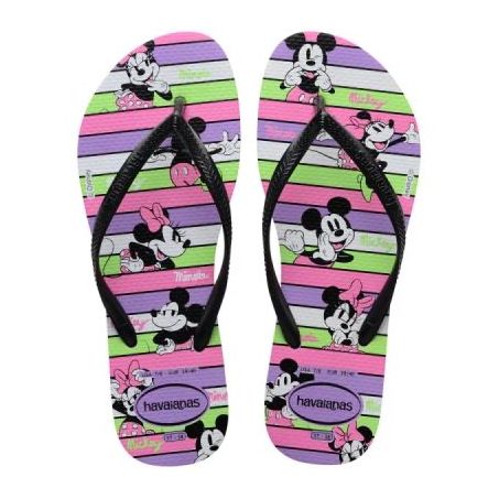 SAND HAV FEM SLIM DISNEY 33/34 ROXO 39/0
