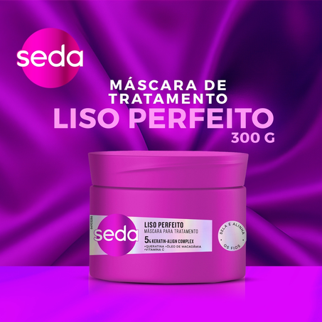 Máscara de Tratamento Seda Liso Perfeito 300g 360-3