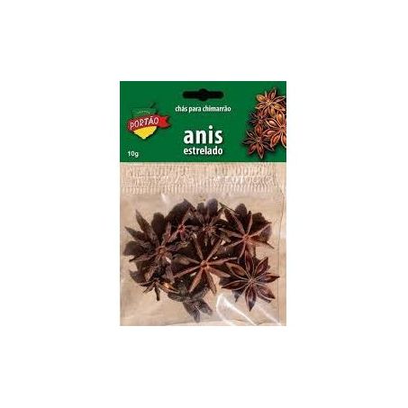 Chá Portão Anis Estrelado Pacote 10g 