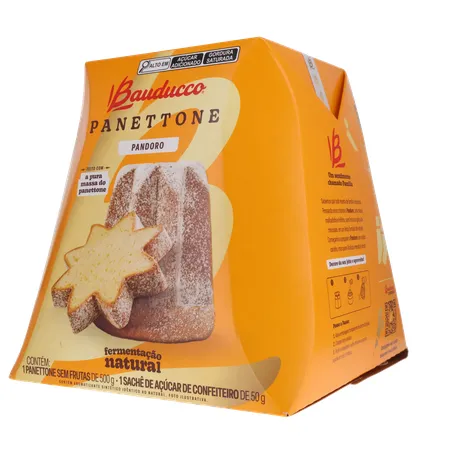PANETTONE PANDORO BAUDUCCO 500G 360-3