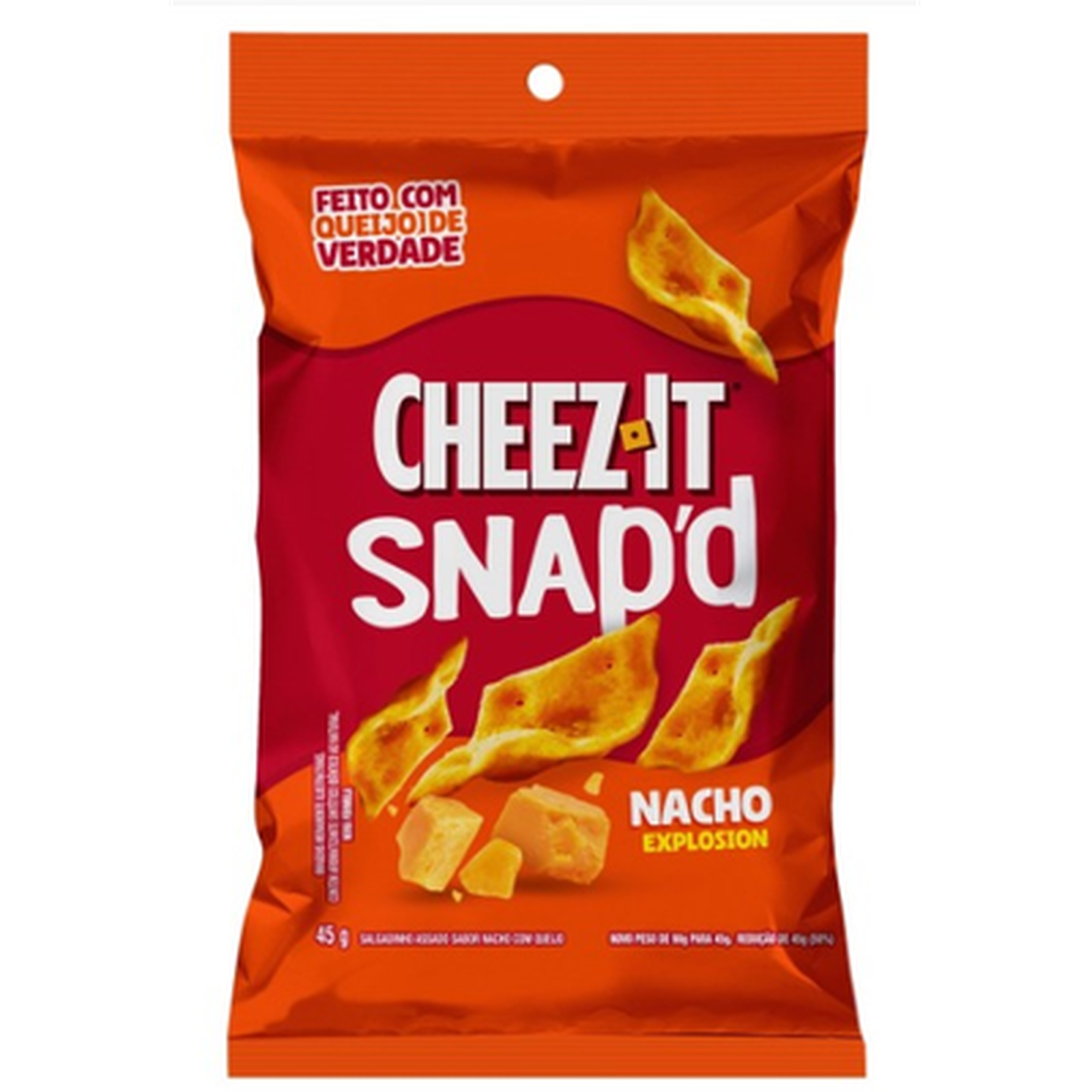Snack Cheez It Snapd Pacote Com 45g Nacho Explosion | Koch
