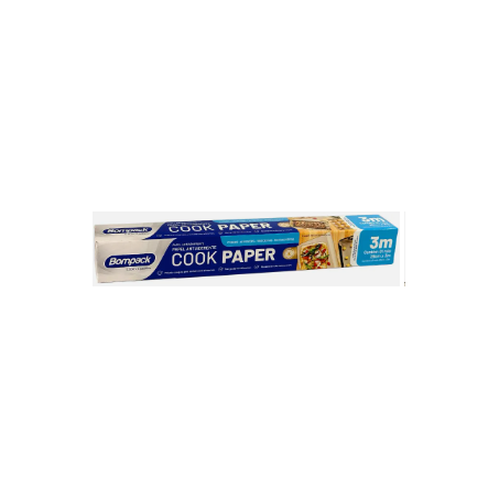 Papel bompack antiaderente 28cm x 3m