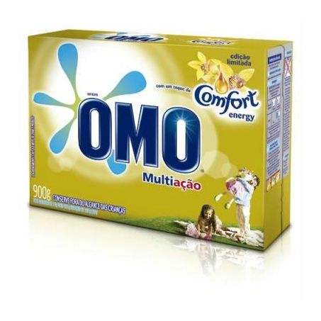 Lava roupas omo 900g toq comfort energy