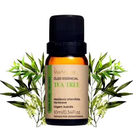Óleo Essencial Tea Tree Melaleuca 10ml