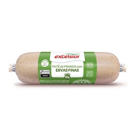 PATE EXCELSIOR FRANGO COM ERVAS FINAS 100G