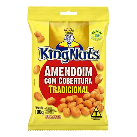 Amendoim Kingnuts 300g Cobertura Tradicional