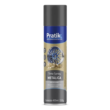 Tinta spray pratik grafite 400ml