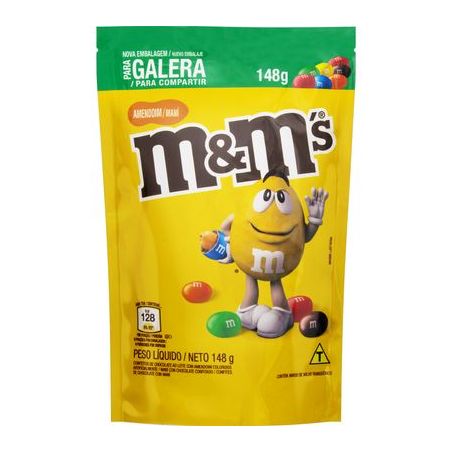 CONFEITO M&M' AMENDOIIM 148G