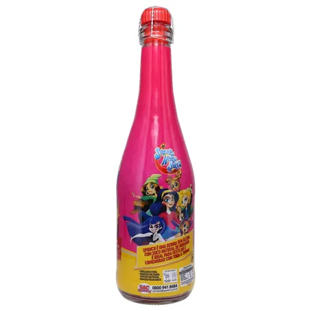 Espumante spunch 660ml zero alcool liga da justica 360-16