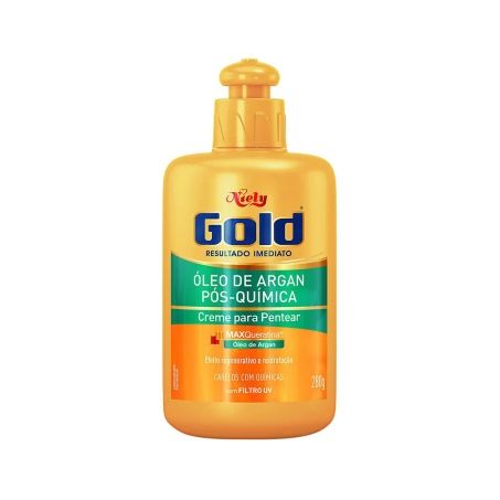 Creme pentear pós química niely gold 280g