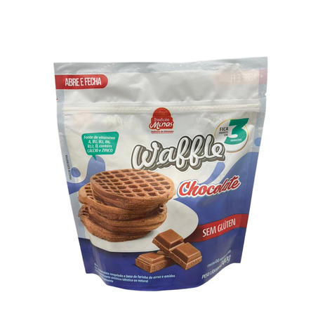 Waffle tradição minas chocolate 240g