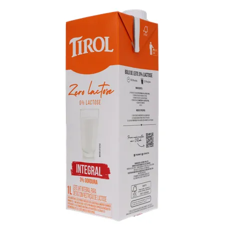 LEITE LONGA VIDA TIROL ZERO LACTOSE INTEGRAL 1L 360-4