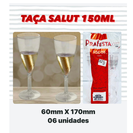 TACA SALUT PRAFESTA C/6UN