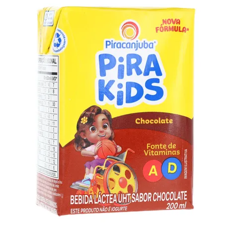 Bebida Lactea Pirakids Chocolate 200ml | Marcon Supermercados