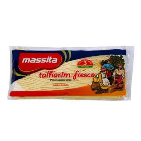 MACARRÃO COM OVOS CASEIRO TALHARIM MASSITA