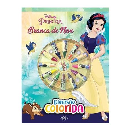 DIVERSAO COLORIDA DISNEY BRANCA DE NEVE 97993     