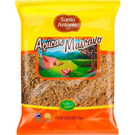 Acucar Mascavo Santo Antonio 1kg