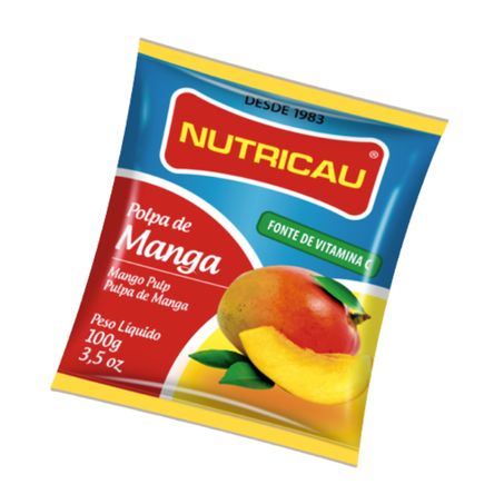 POLPA FRUTA NUTRICAU MANGA 100G