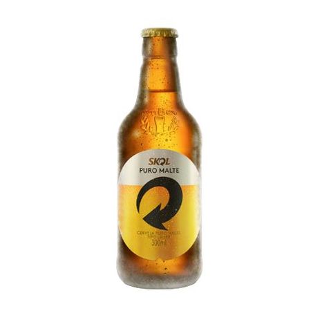 Cerveja Skol 300ml Litrinho Casco Retornavel