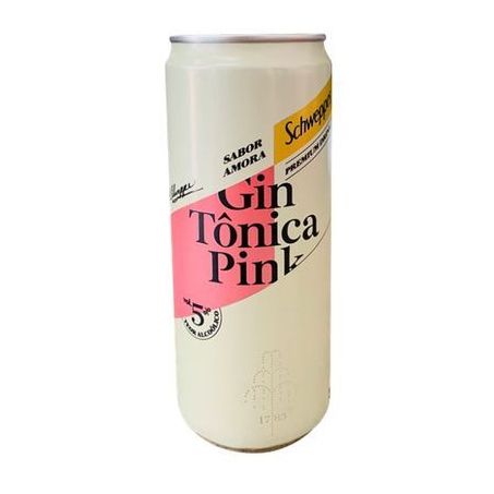 GIN TONICA SCHWEPPES PINK AMORA 269ML 