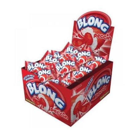 Chicle morango blong peccin 200g
