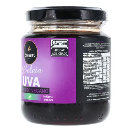 Geleia braseiro uva 270g 360-5