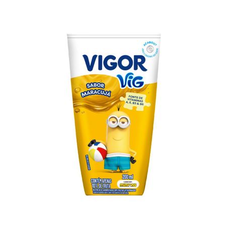 Suco Vigor Sabor Maracujá 200Ml