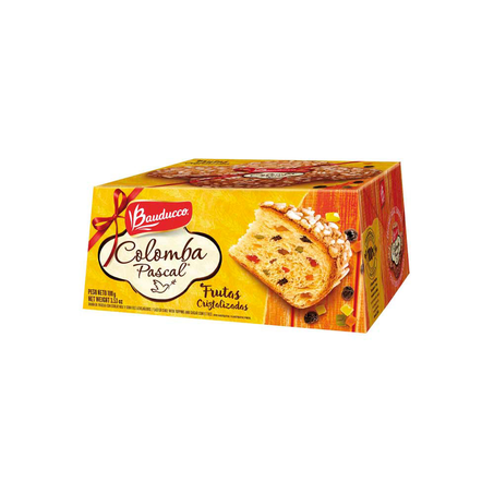 Colomba Bauducco Mini Frutas Cristalizadas Caixa 100G