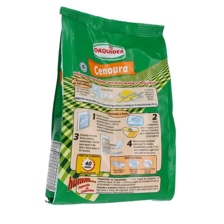Mistura p/bolo orquidea 350gr cenoura 360-16