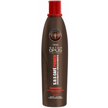 Shampoo salon opus 350ml fort e crescimento cafe