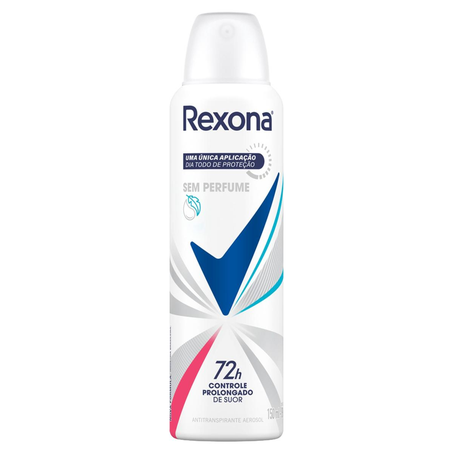 Desodorante Aerossol Rexona 90g - Sem Perfume - Feminino