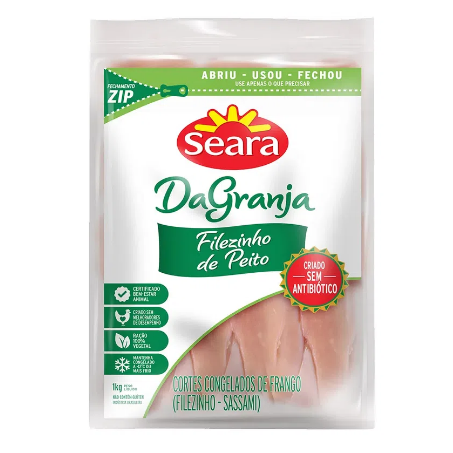 Fgo Peito Filezinho Seara 1kg Iqf Temperada