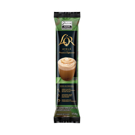 Cappuccino Solúvel Lor Premium Avelã 17,8g