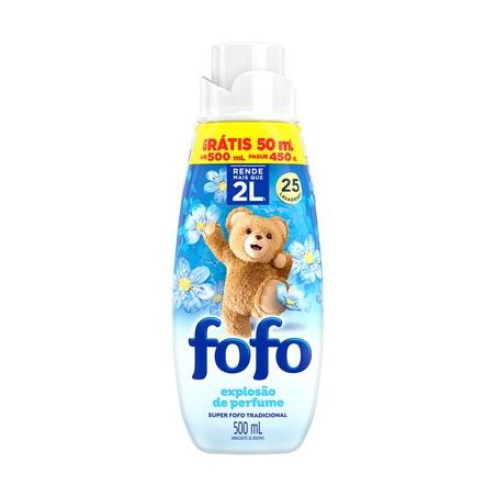 Amaciante Concentrado Fofo Tradicional Oferta 500ML