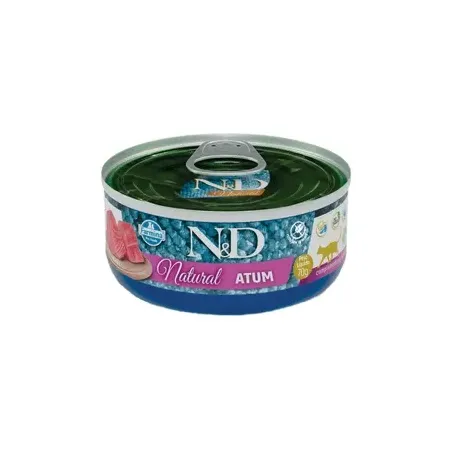 Ração Úmida N&D Natural Gatos Atum 70 g