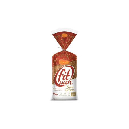Pão de forma amalfi 350g fitpan sete grãos