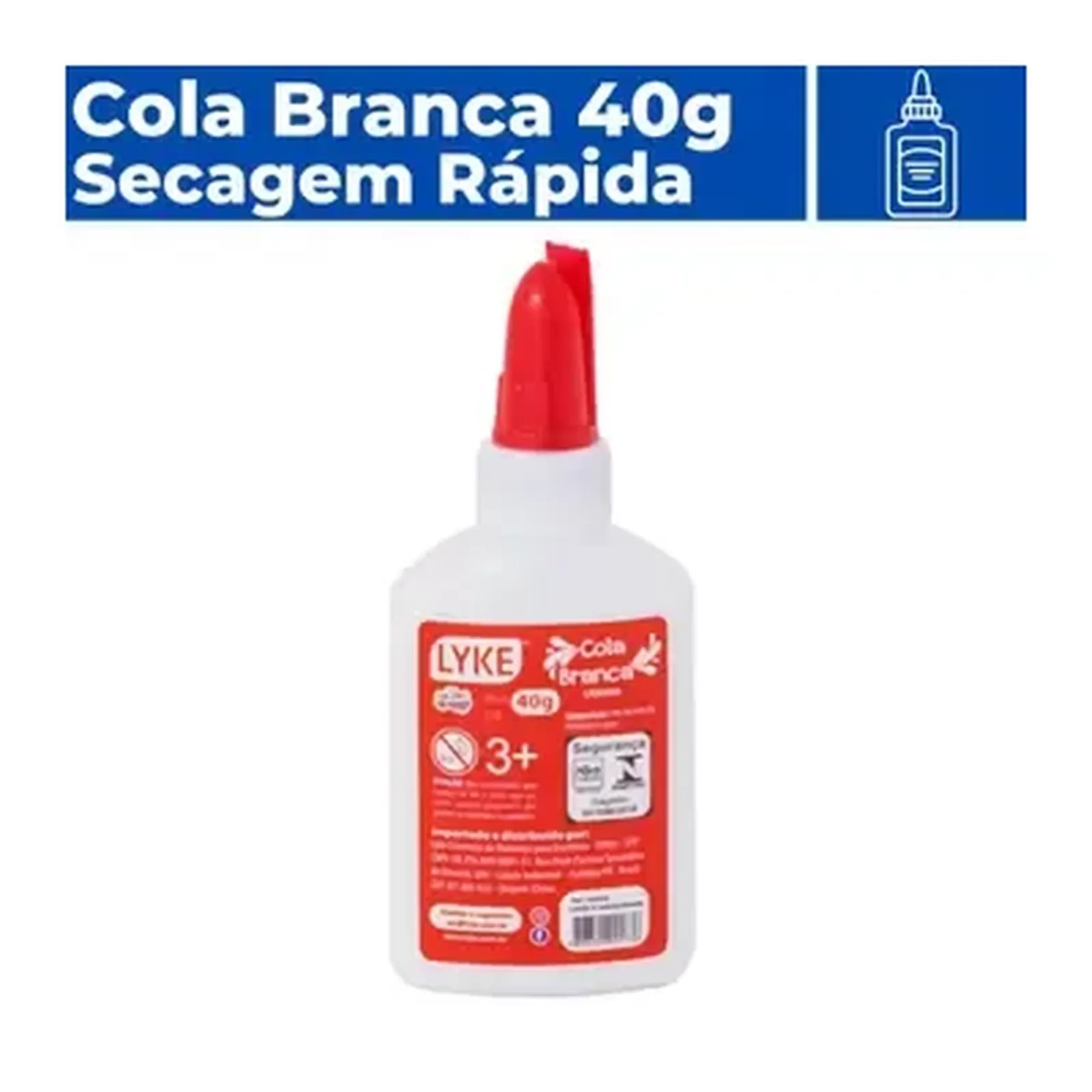 COLA BRANCA LYKE 40G