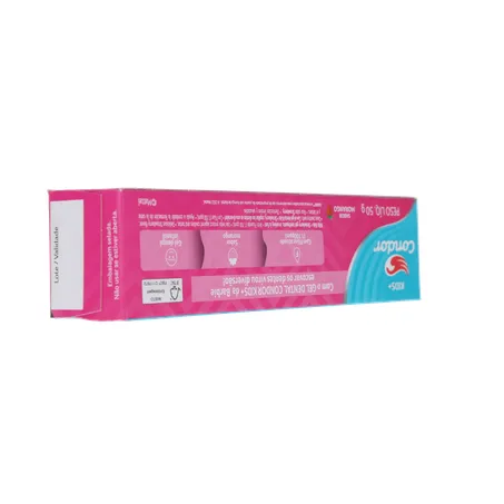 Creme Dental Infantil Barbie Morango com Flúor Condor 50G 360-13