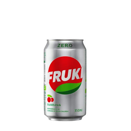 REFRIGERANTE FRUKI GUARANÁ ZERO 350ML*