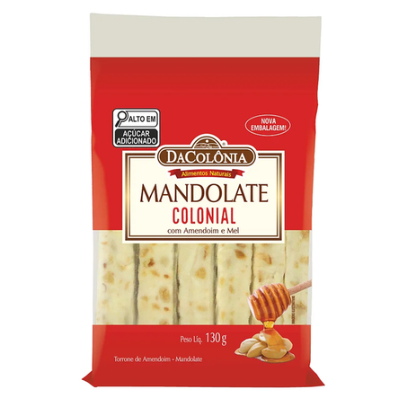MANDOLATE COLONIAL DA COLÔNIA 130G