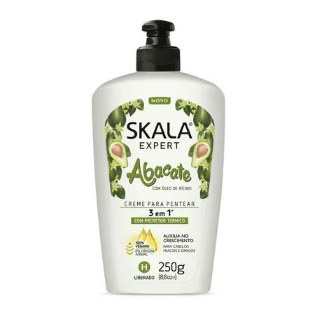 CREME P/ PENTEAR SKALA 250ML ABACATE