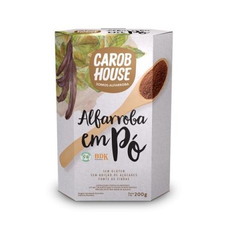 ALFARROBA CAROB HOUSE 200G EM PO 