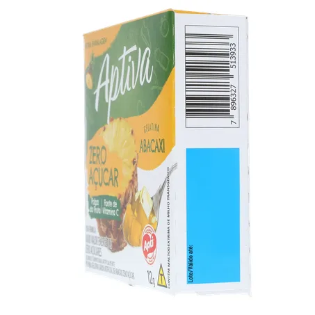 Gelatina apti abacaxi zero 12g 360-7