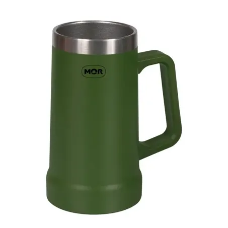 CANECA TÉRMICA DE CERVEJA MOR 500ML VERDE